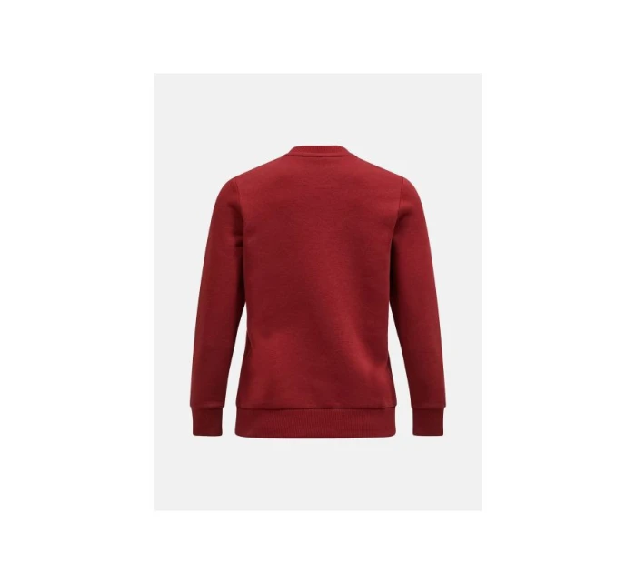 Mikina Peak Performance W Original Small Logo Crew burgundy Mikina Peak Performance W Original Small Logo Crew burgundy
