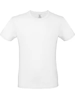 B&C #E150 Tričko 01.001T white