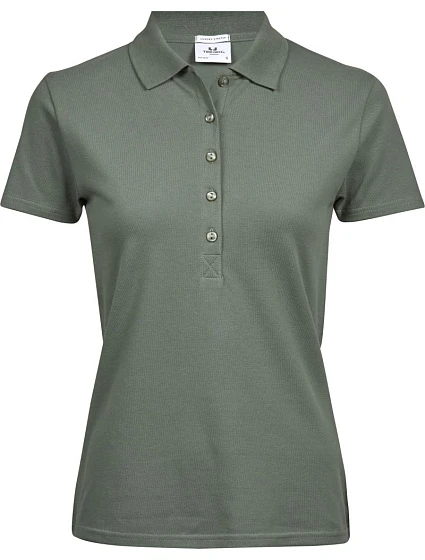 Tee Jays TJ 145 Dámske luxusné ťažké strečové piqué polo 18.0145 listovo zelené Tee Jays TJ 145 Dámske luxusné ťažké strečové piqué polo 18.0145 listovo zelené