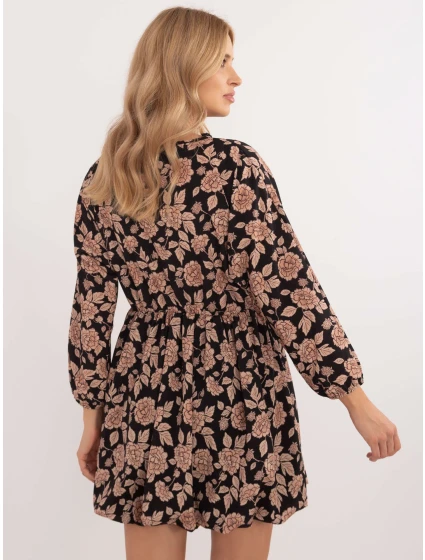 Šaty DHJ SK 19861 7.94 čierno-béžové Šaty DHJ SK 19861 7.94 čierno-béžové