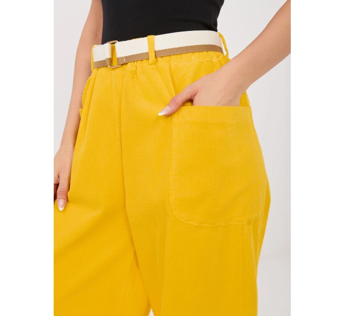 Spodnie IT SP model 22022467 żółty - FPrice