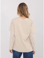 Blúzka MI BZ 4227.61 béžová
