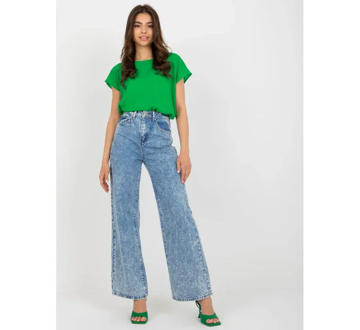 Spodnie jeans NM SP WJ23443.05X niebieski