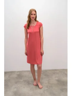 Dámska nočná košeľa 16153 - Korálová - Vamp