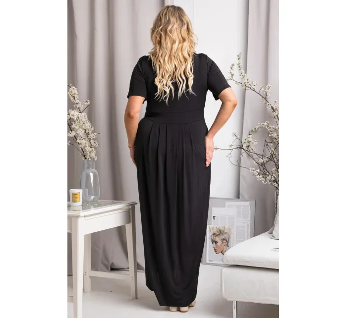 Dámske šaty LIZBONA SA622 black - Karko