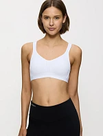 Dámska športová podprsenka Triaction Energy Lite N EX - WHITE - biela 0003 - TRIUMPH