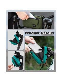 Taška na riadidlá bicykla Rockbros 2,1 l nieb