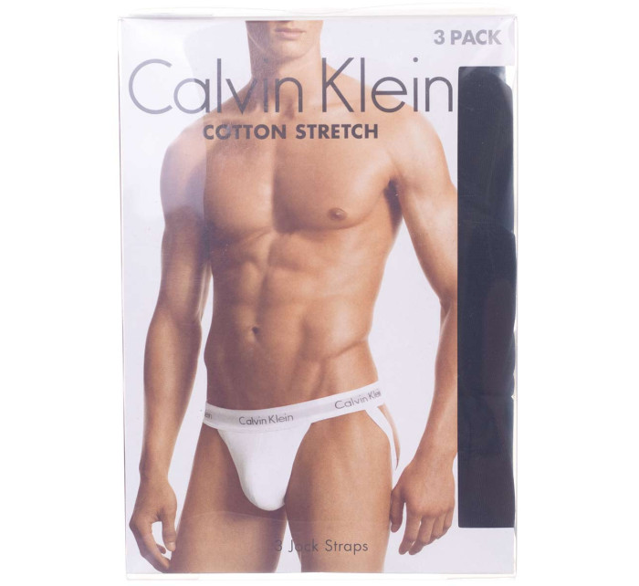 Calvin Klein Spodné nohavičky 3Pack 000NB3363AH4X Black