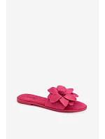 Dámske ploché nazúvacie topánky J502-5 Elzoria fuchsiová - Sweet Shoes