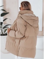 Dámska prešívaná bunda LETLIS beige FashionStreet TY3247