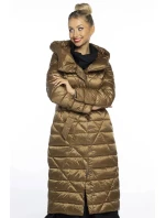 prošívaný kabát s kapucí model 21247349 - Ann Gissy prošívaný kabát s kapucí model 21247349 - Ann Gissy