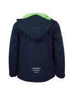 Dětská softshellová bunda Jacket green s prvky navy blue model 21349961 - Trollkids