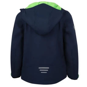 Dětská softshellová bunda Jacket green s prvky navy blue model 21349961 - Trollkids