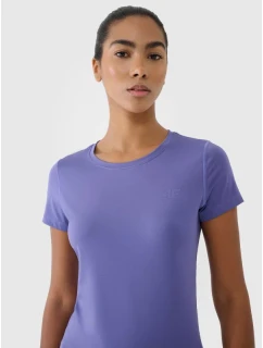 Dámske tréningové tričko regular rýchloschnúce 4F 4FRSS25TFTSF1235-32S