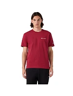 Koszulka męska Champion SS Tee czerwona 221798 RS508 pánské