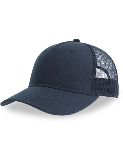 Atlantis Headwear Zion 5-panelová truckerová čiapka 33.0120 tmavomodrá/tmavomodrá Atlantis Headwear Zion 5-panelová truckerová čiapka 33.0120 tmavomodrá/tmavomodrá