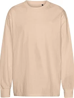 Neutral T 60050 Oversize bio IC tričko s dlhým rukávom „Tiger“ 77.T050 piesková farba