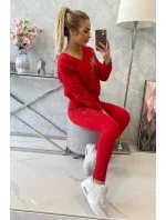 Zirkónová sada panther červená