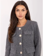 IT KR bunda FL9586.64 tmavo sivá IT KR bunda FL9586.64 tmavo sivá