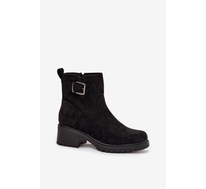 Topánky na podpätku model 217814 Krok vo veľkom štýle