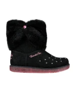 Topánky Skechers GLITZY GLAM COZY CUDDLERS JR 314851L-BLK