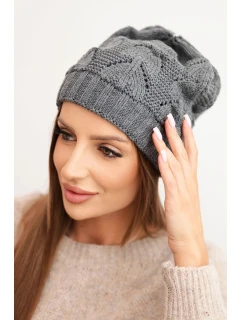 Fleecová čepice Marta K231 ecru