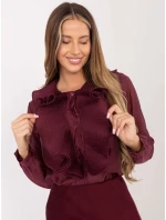 Košeľa IT KS 28990.05P bordová Košeľa IT KS 28990.05P bordová