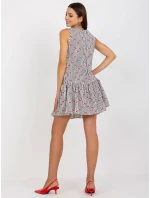 Šaty LK SK 506962.35P biela a čierna Šaty LK SK 506962.35P biela a čierna