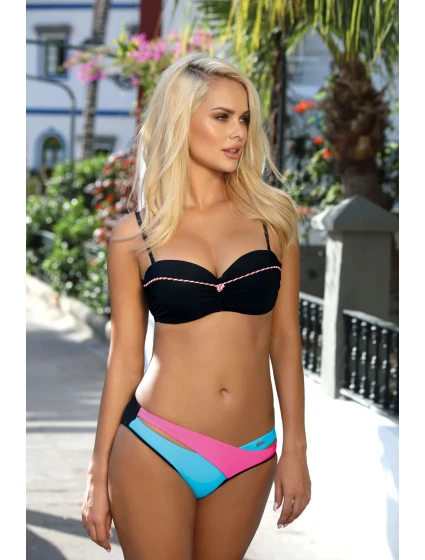 Magnolia Nero-Baia-Rosa Šokujúce plavky M-584 (9) - Marko