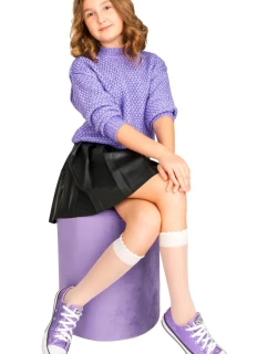 Podkolenky 20DEN Hladké bílé model 21204390 - Noviti