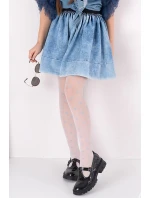 RAJSTOPY DZIEWCZĘCE WZORZYSTE model 19751104 - Knittex