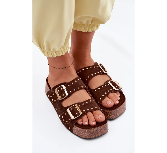 Žabky na platforme model 226518 Krok vo veľkom štýle