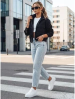 Dámska prechodná bunda ISTAN black FashionStreet TY4185