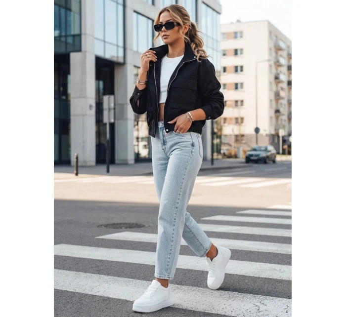 Dámska prechodná bunda ISTAN black FashionStreet TY4185