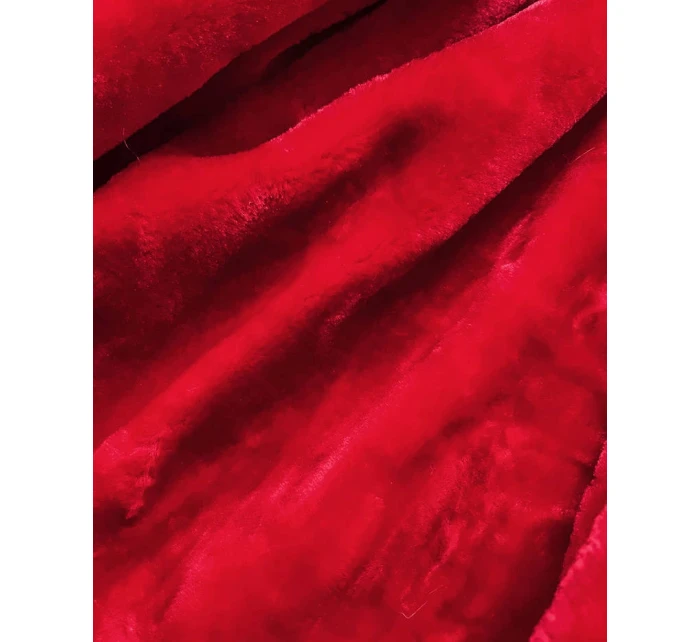 KURTKA ZIMOWA DAMSKA Z CZERWONA model 21242884 - S'WEST