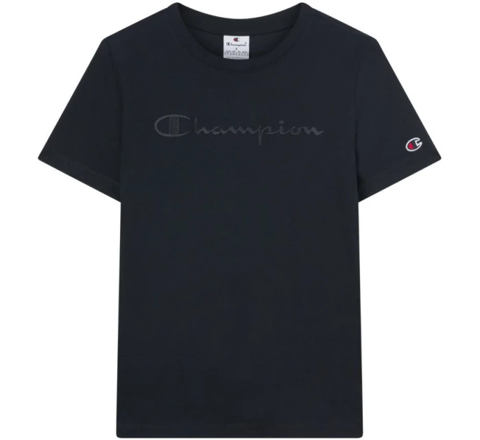 Dámske tričko Champion SS Tee black 118382 KK001