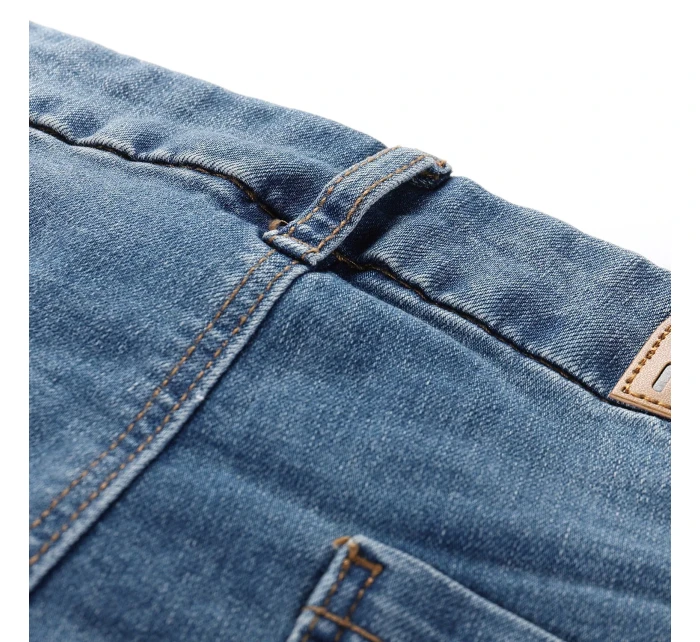 Dámske džínsy s vysokým pásom NAX NAX DAWEA dk.metal blue Dámske džínsy s vysokým pásom NAX NAX DAWEA dk.metal blue