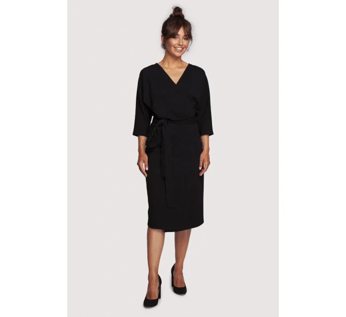 Dámske šaty B241 čierne - BeWear