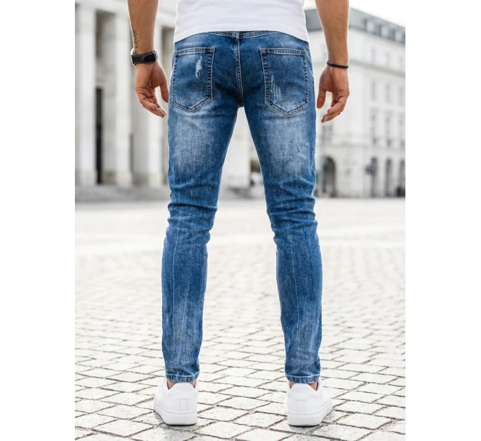 Pánské tmavě modré džínové kalhoty Dstreet model 21968996 - FashionStreet