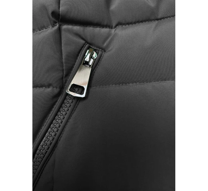 Černá péřová dámská zimní bunda model 21246007 - LHD