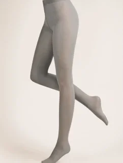 Dámske pančuchové nohavice z mikrovlákna 40 den plus šedá - GABRIELLA