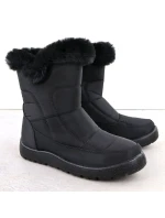 Dámské ploché zateplené sněhule černé model 22318000 - Potocki Dámské ploché zateplené sněhule černé model 22318000 - Potocki