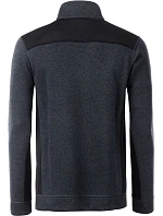 JN Pánská pracovní bunda pletený fleece Strong 02.0 carbon melange/black model 22492779 - Daiber JN Pánská pracovní bunda pletený fleece Strong 02.0 carbon melange/black model 22492779 - Daiber