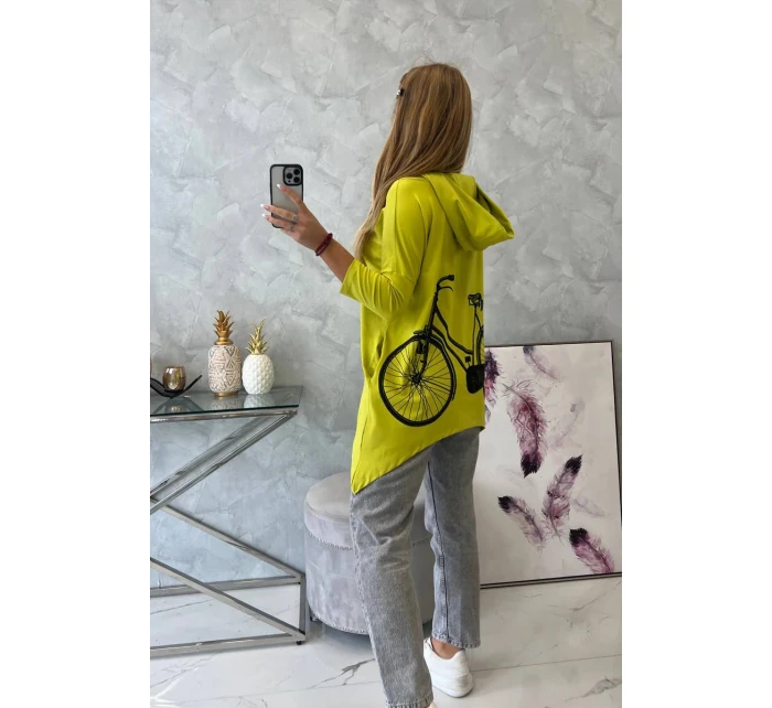 Mikina Kiwi s potiskem kola Mikina Kiwi s potiskem kola