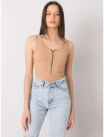 Dámský top DHJ TP model 15430253 velbloud - FPrice Dámský top DHJ TP model 15430253 velbloud - FPrice