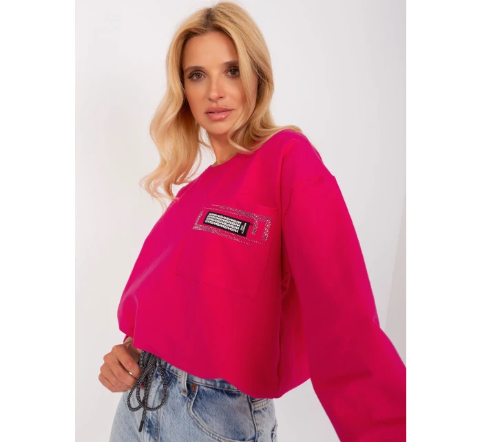 Bluzka RV BZ model 18785588 fuksjowy - FPrice Bluzka RV BZ model 18785588 fuksjowy - FPrice