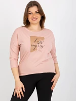 Dámska blúzka RV BZ 8484.15P svetlo ružová - FPrice