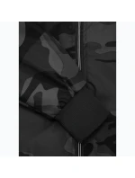 Pánska športová bunda s logom Black-Grey - Pitbull