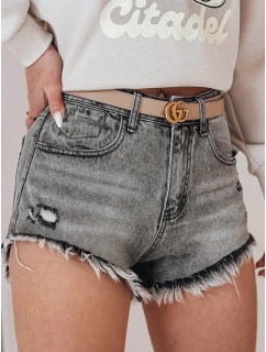 Dámske džínsové šortky SHORT LIFE grey FashionStreet SY0478