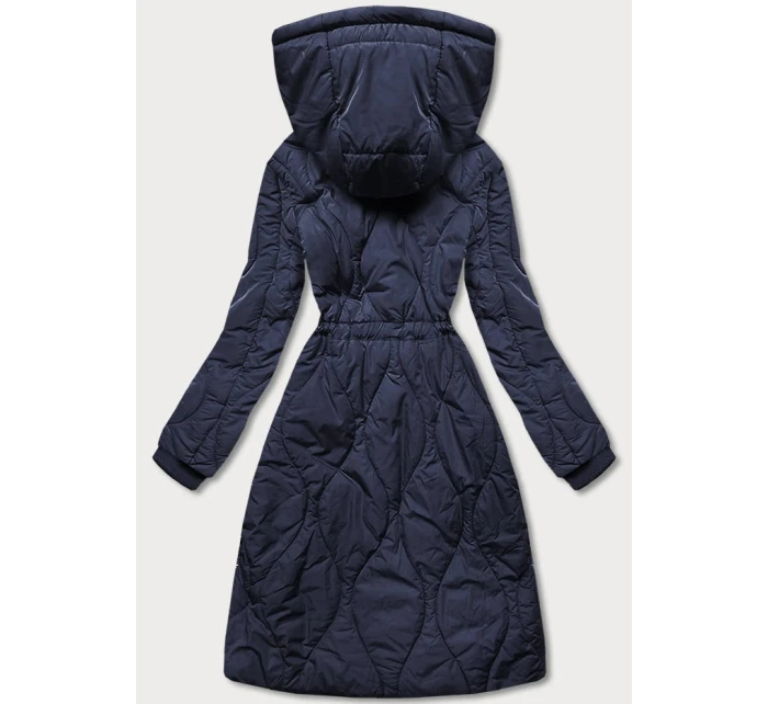 ZIMOWA KURTKA DAMSKA DO GRANATOWA model 21243852 - LHD